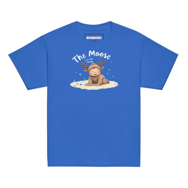 The Moose Is On The Loose Youth classic tee - Image 7